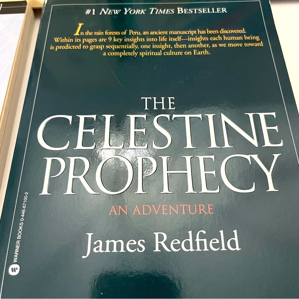 The Celestine Prophecy , #1 New York Times Bestseller